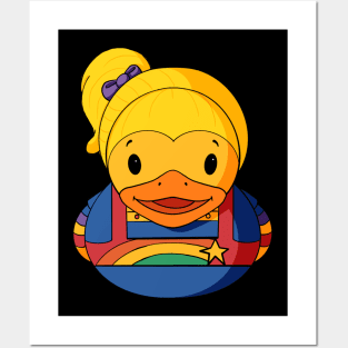 Rainbow Brite Rubber Duck Posters and Art